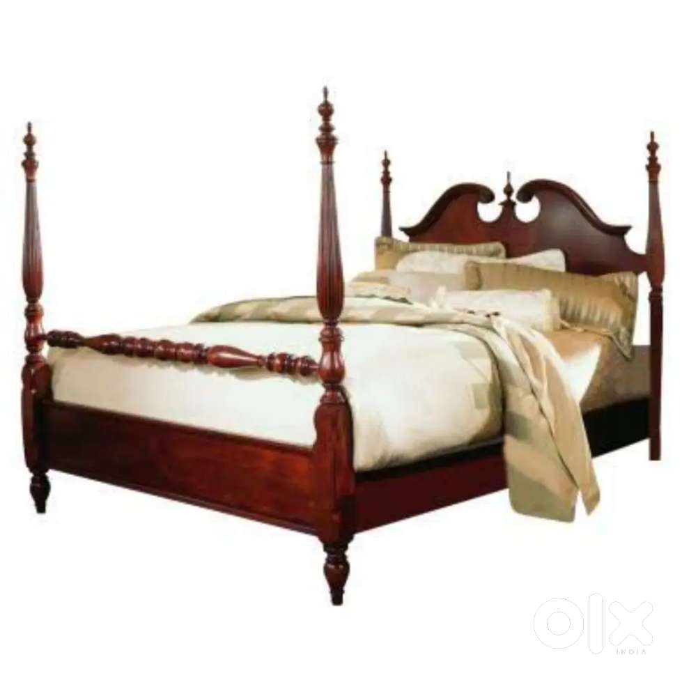 Brand new solid wooden storage double bed