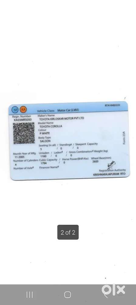 Good Condition. Cng Tank  12kg Fitted.