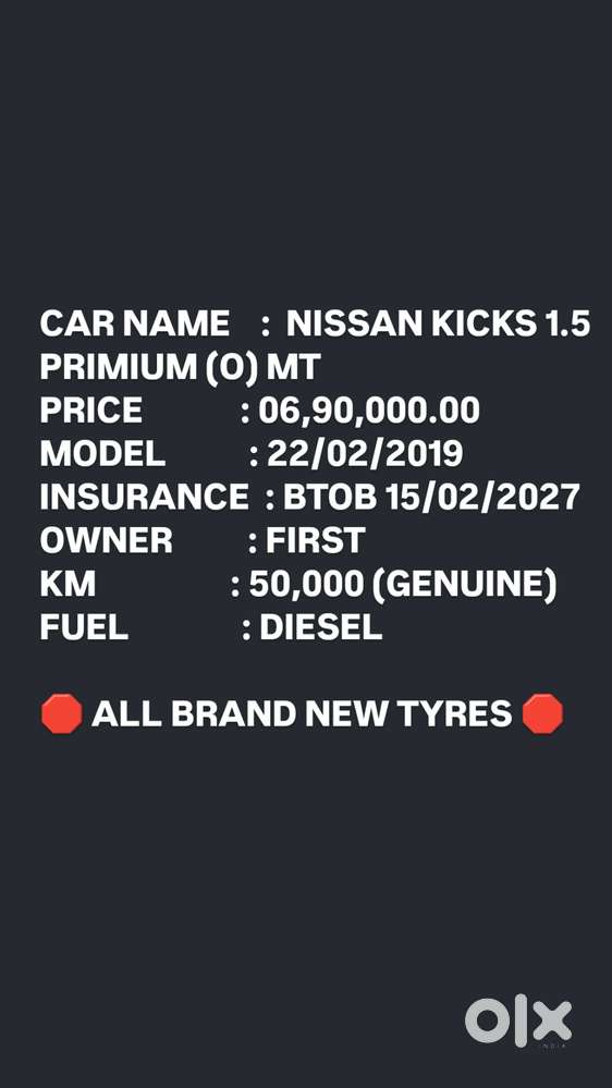 Nissan Kicks Xv Premium Option D, 2019, Diesel
