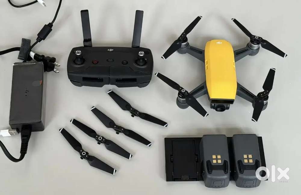 ドローン DJI Spark フルセット（黄色） DJI Spark Sunrise Yellow ready to fly quadcopter with camera | eBay