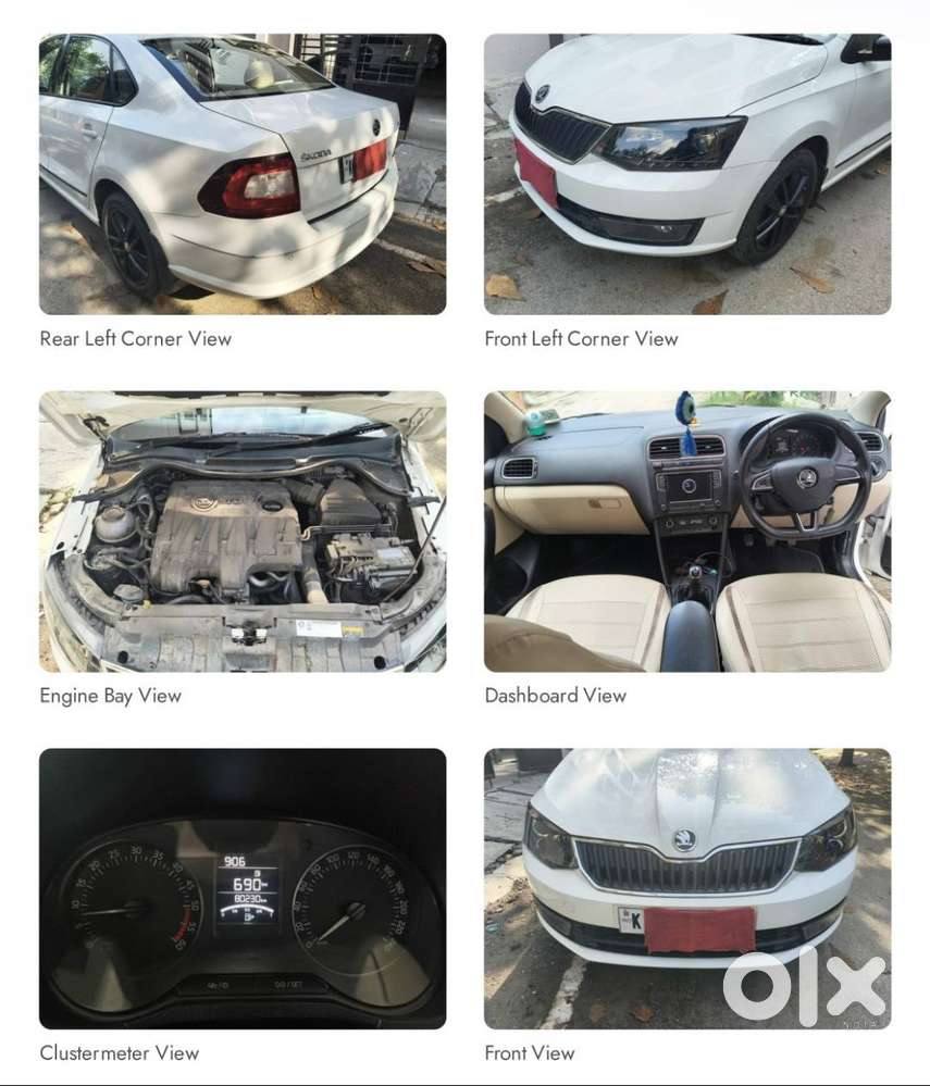 Skoda Rapid 1.5 TDI Ambition | 2018 | 1st Owner | 80K km | Full Skoda