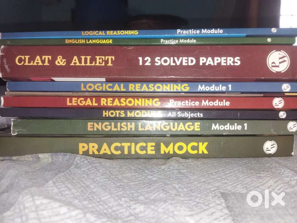 Pw clat ailet and law modules with pyq+sample paper boom worth 6000