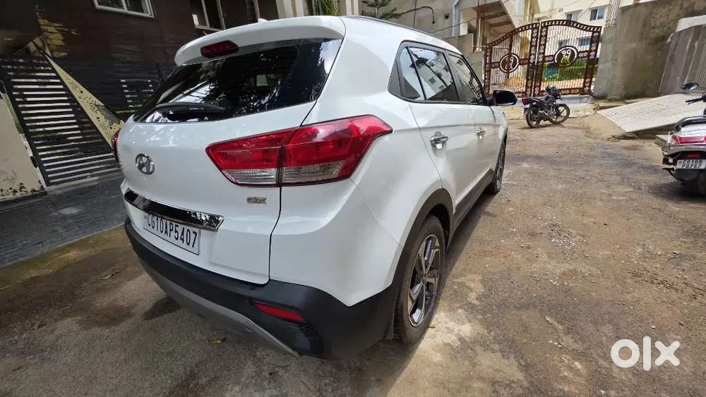 Hyundai Creta 2018, White , Diesel , Manual , Top Model , Sunroof