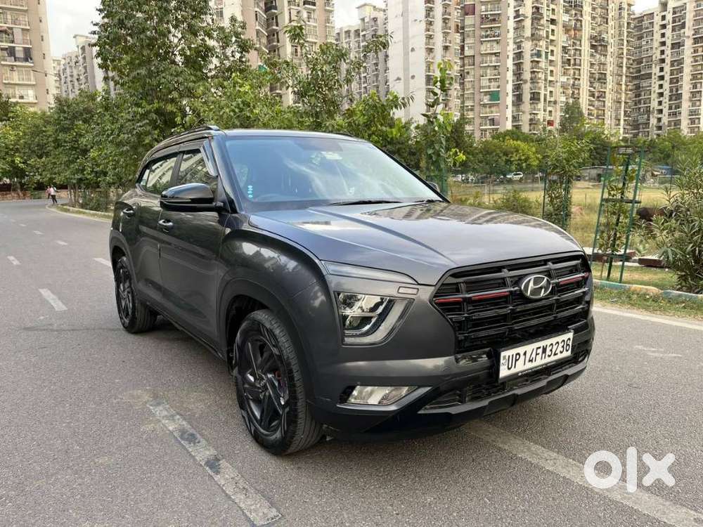 Hyundai Creta 1.5 S Plus Knight Petrol, 2023, Petrol