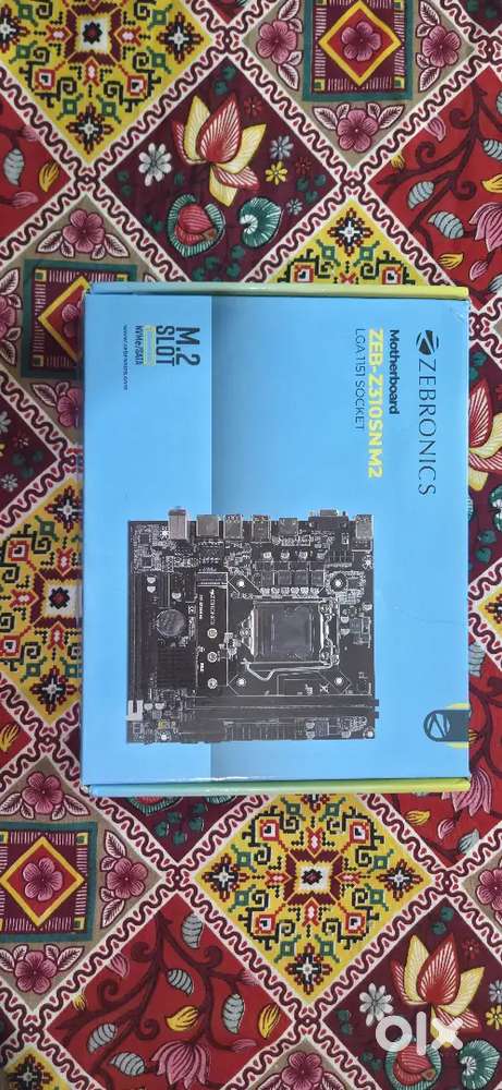 Zebronics ZEB-Z3105NM2 LGA 1151 Motherboard &ndash; New Sealed &ndash; Under Warra