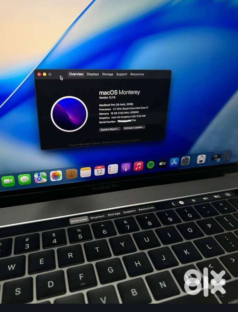 Macbook pro touchbar 512gb 2016 - Computers & Laptops in undefined