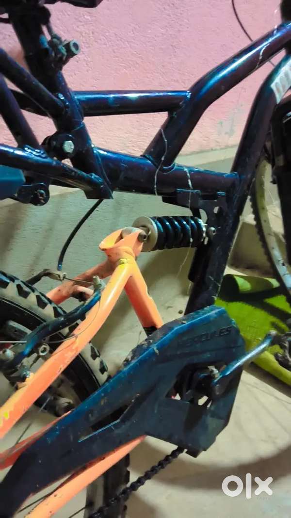 Kids bicycle in black colour