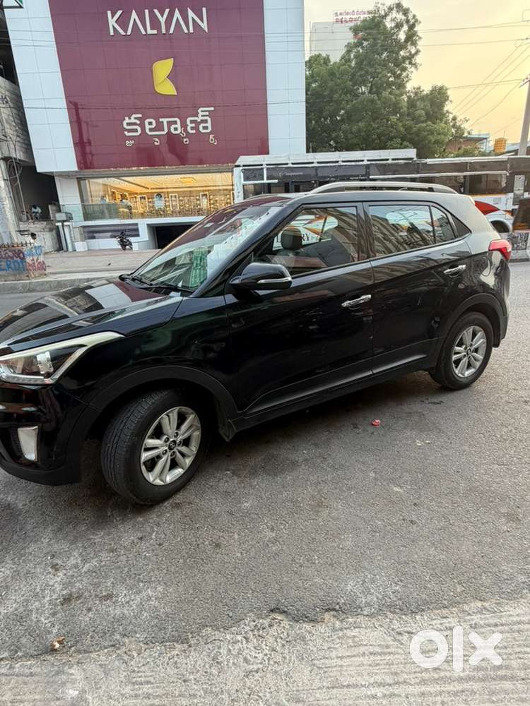 Hyundai Creta Diesel 2015 Very Well Maintained Black Colour For Sale