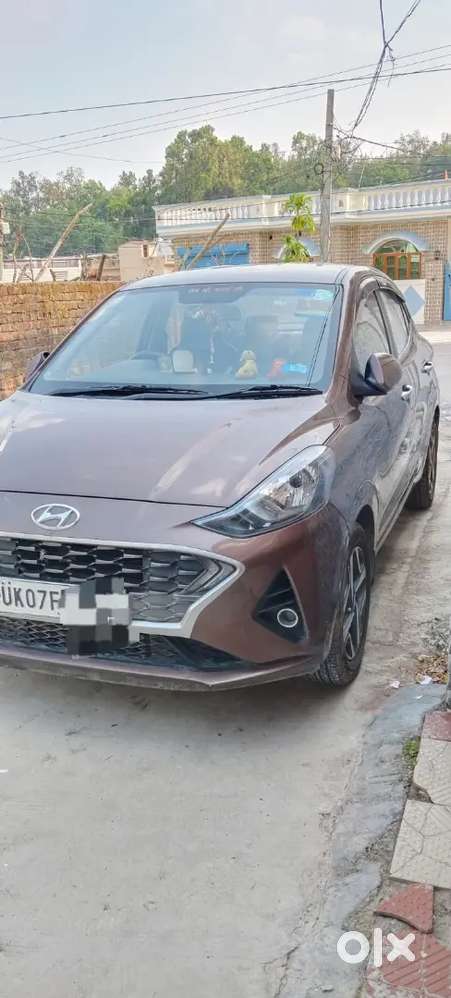 Hyundai Aura 2021 Petrol Well Maintained 4900 Km