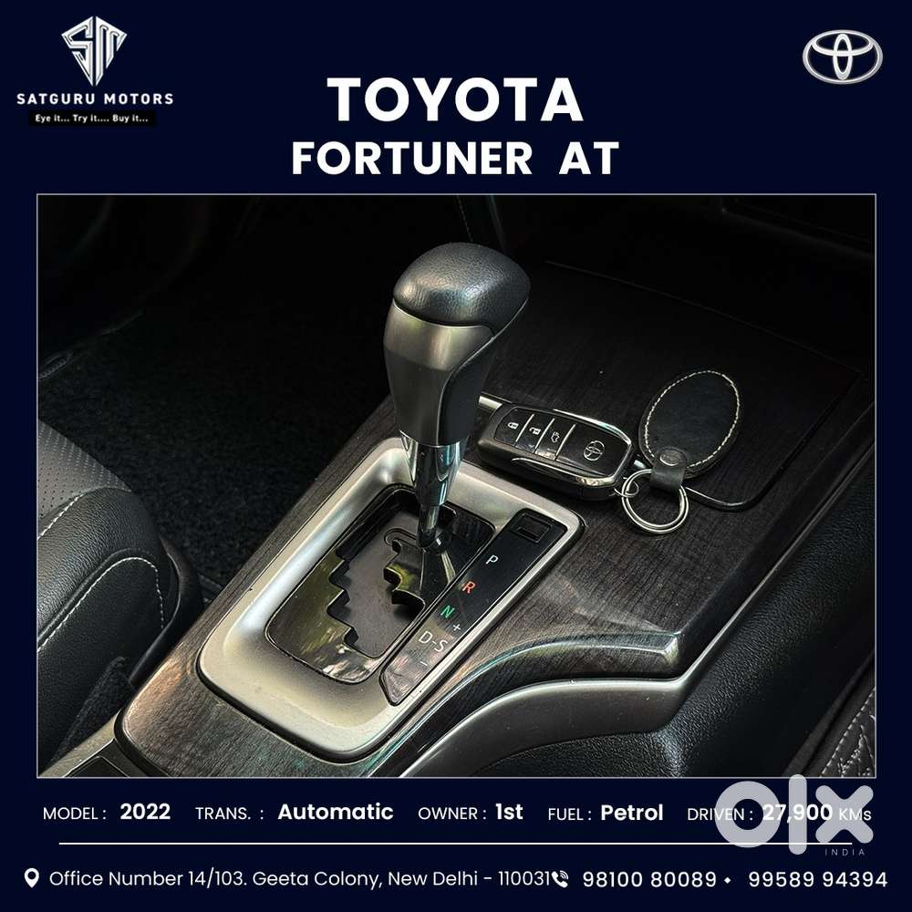 Toyota Fortuner 4x2 At 2.7 Petrol, 2022, Petrol