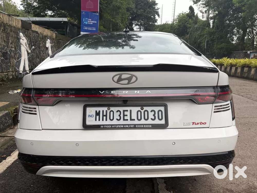 Hyundai Verna Sx (o) 1.5 Turbo Petrol Dct, 2024, Petrol
