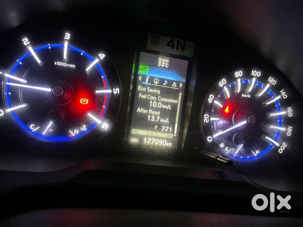Toyota Innova Crysta 2.4 V 8 Str, 2019, Diesel