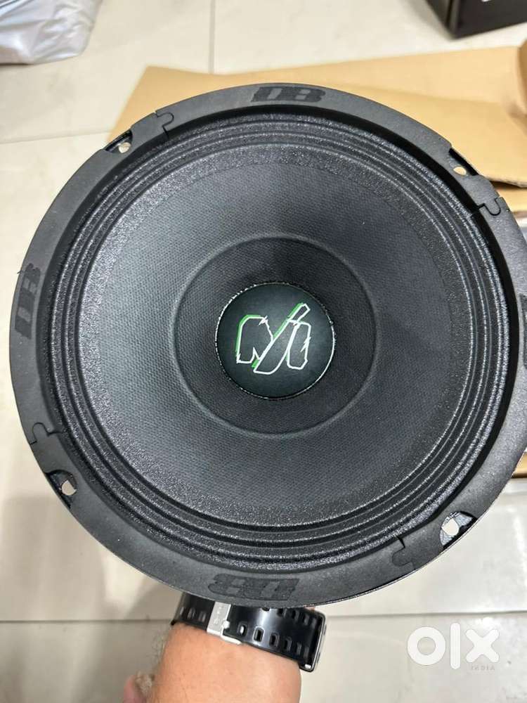 Deaf bounce machete mid range speakers 8inch super loud MW-80 175 rms ...