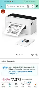 Lable barcode printer brand new