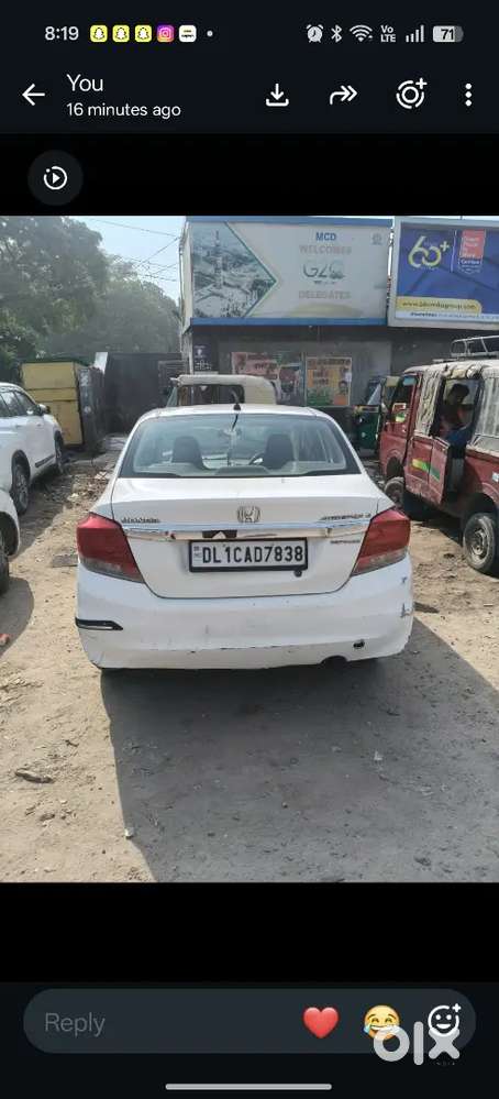 Honda Amaze 2016 Variant