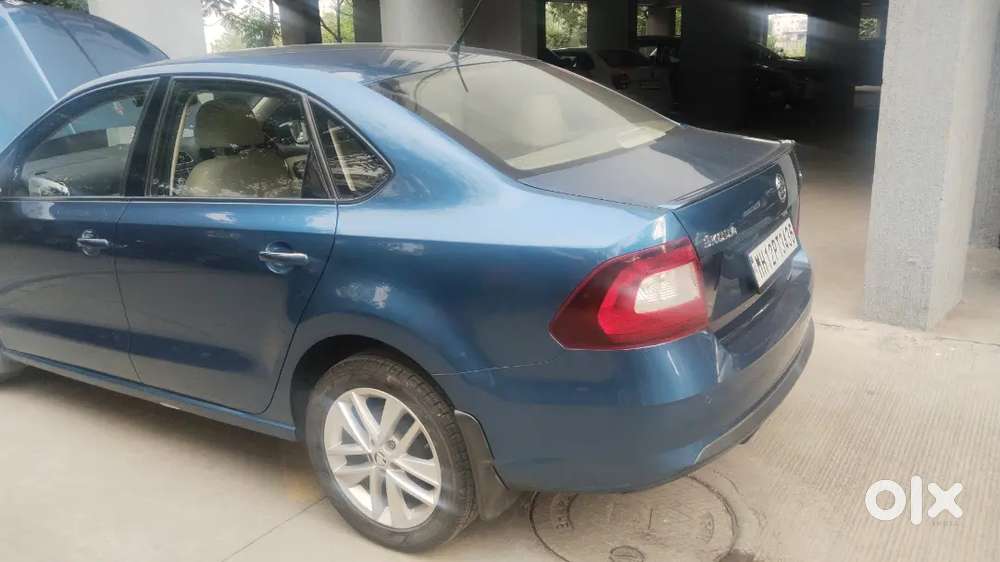 Skoda Rapid Elegance 1.6 Mpi Petrol 2017 Silk Blue
 For Sale.