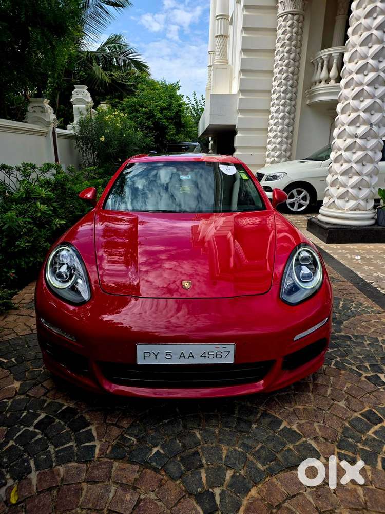 Porsche Panamera In Carmine Red On 21 Forged Wheels