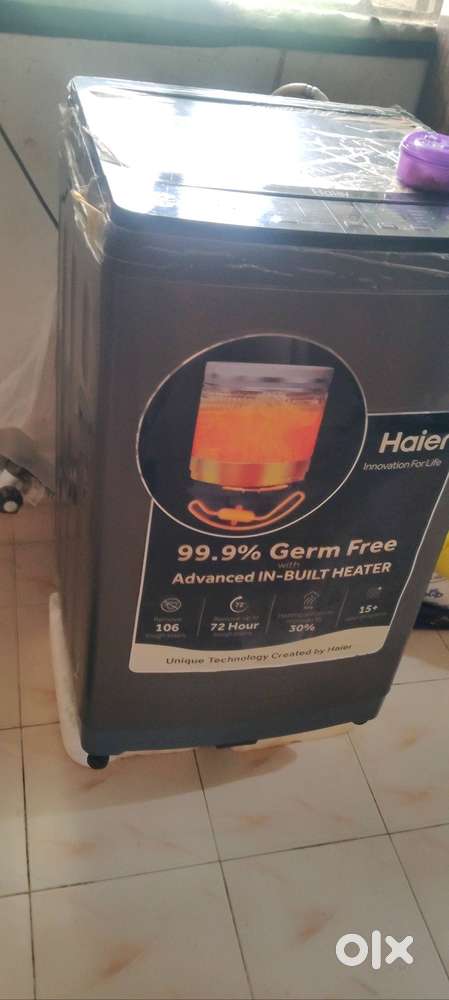 Haier washing Machine 8 kg top loading