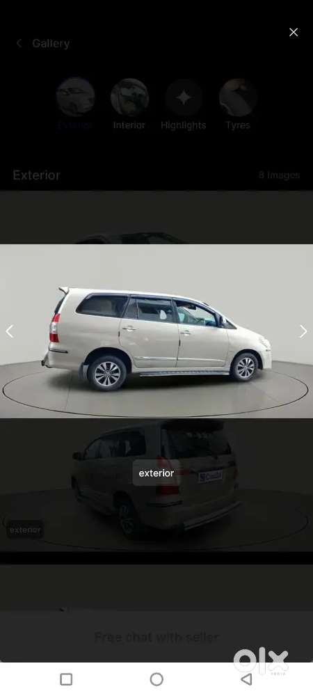 Toyota Innova 2015 Vx Diesel 7 Seater