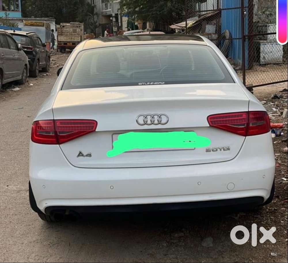 Audi A4 White Colour
