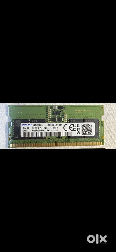 Samsung 8GB DDR5 RAM SODIMM - Computer Accessories in undefined