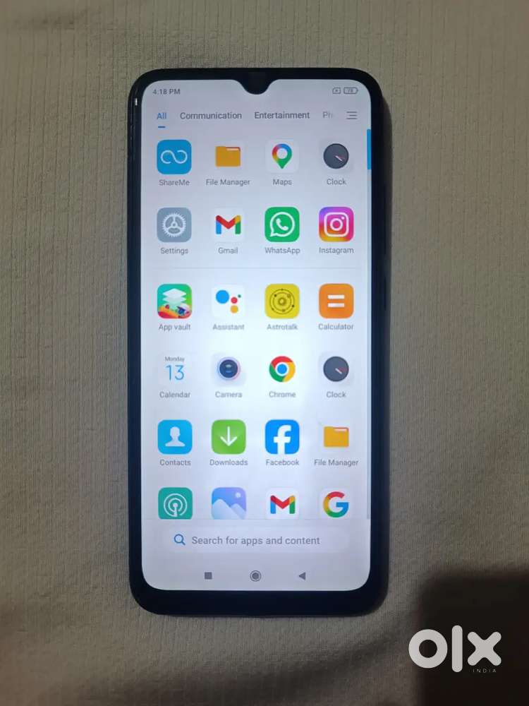 Redmi 9A 4G phone 3/32GB.Like a new Condition.With charger or cover