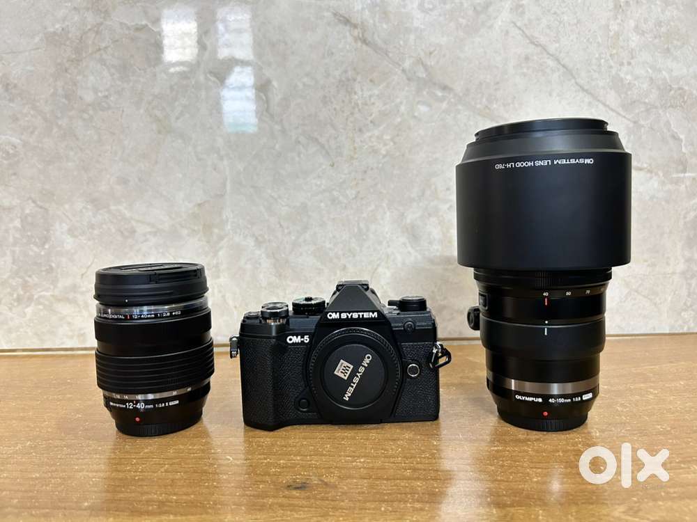 Om system OM5 plus 12-40 2.8 pro plus 40-150 2.8