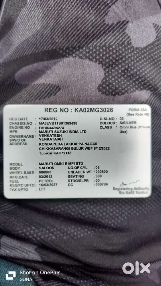 Wel Mention Good Condition Tyres 90% Insurance Running