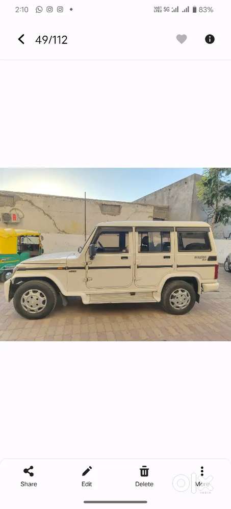 Mahindra Bolero Sle, 2014 Diesel 115000 Km Driven,
