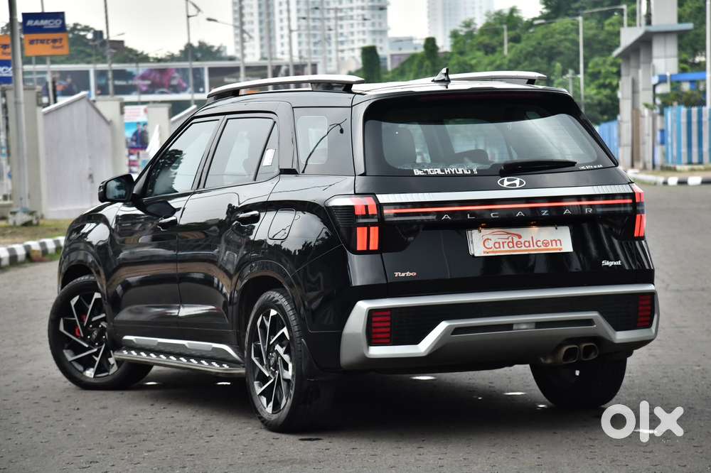 Hyundai Alcazar Signature 1.5 Petrol Dct 7str Knight, 2025, Petrol