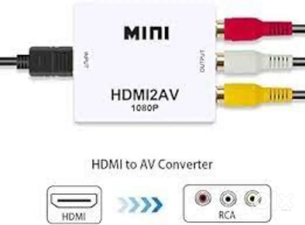 Mini hdmi a discount rca