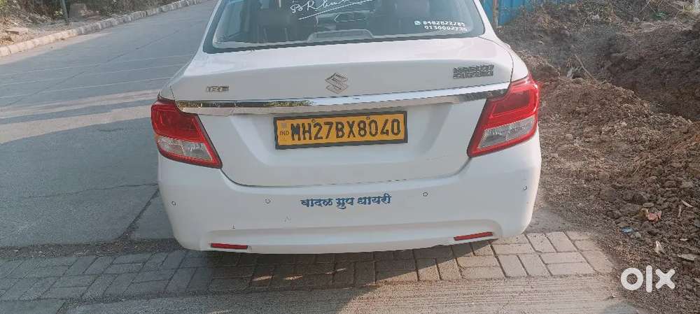 Dzire Vxi Out Side Fetted Cng Yellow Plete
