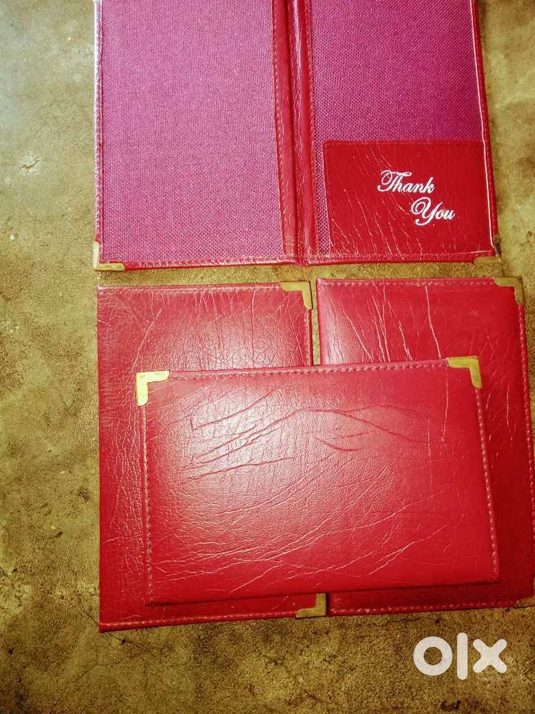 Bill folder for hotels and restaurants industry