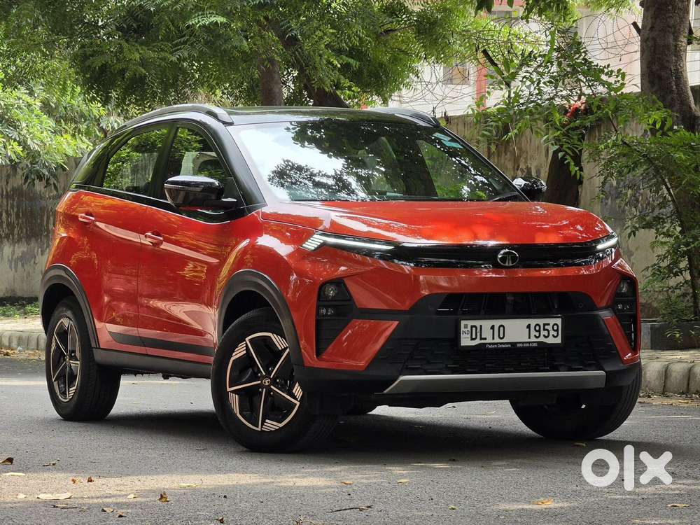 Tata Nexon Fearless Plus (ps) 1.2 Icng 6mt Red Dark Edition, 2025, P..