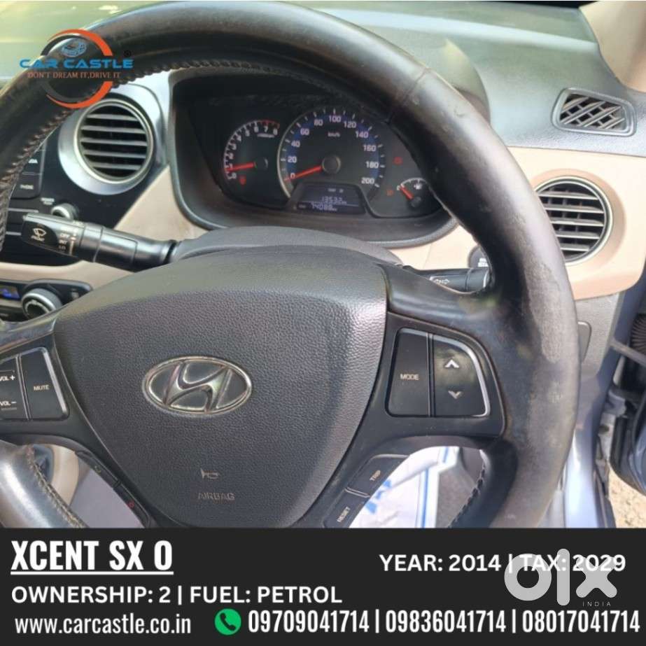 Hyundai Xcent Sx 1.2 (o), 2014, Petrol