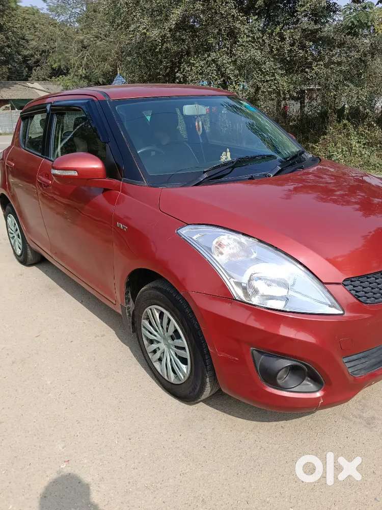 Maruti Suzuki Swift Hatchback Blazing Red Single Hand Used Year 2012