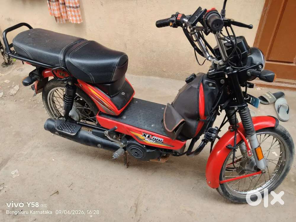 TVS XL100 Heavy Duty Scooter 2024 Model