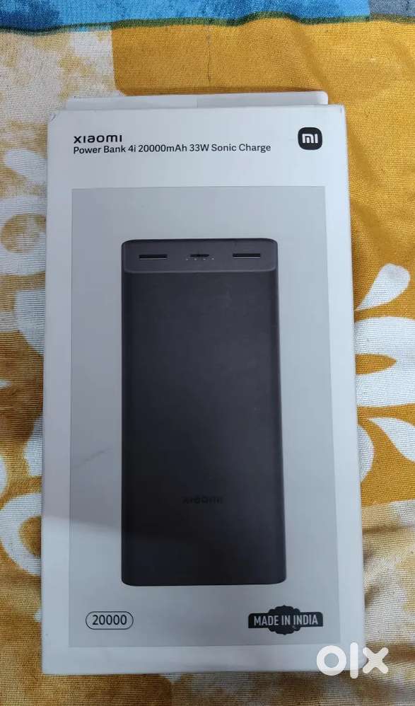 Xiaomi power bank 4i 20000 mAh Sonic charge