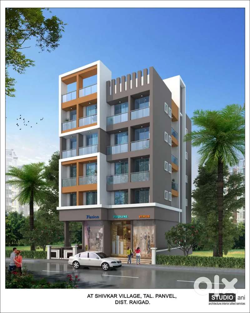 Taloja Cidco New Panvel Flat Price 1RK 1BHK At New Panvel (No