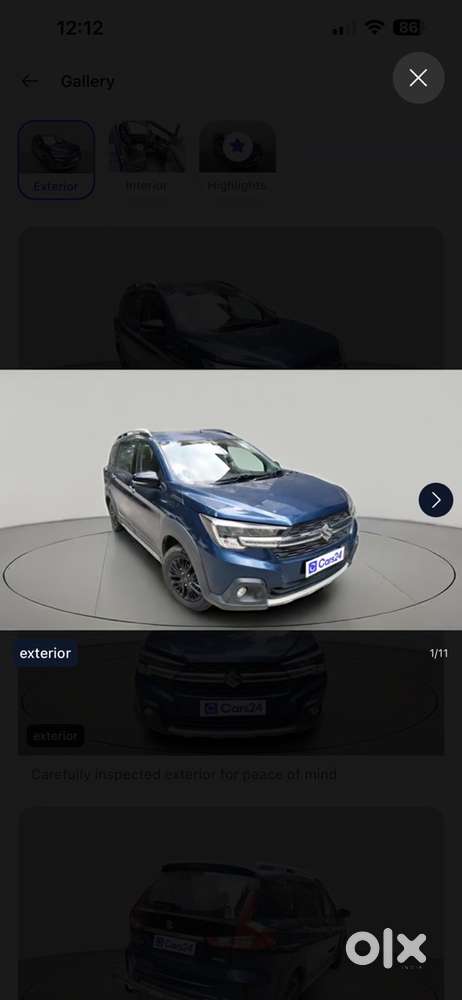 2021 Maruti Xl6 Zeta