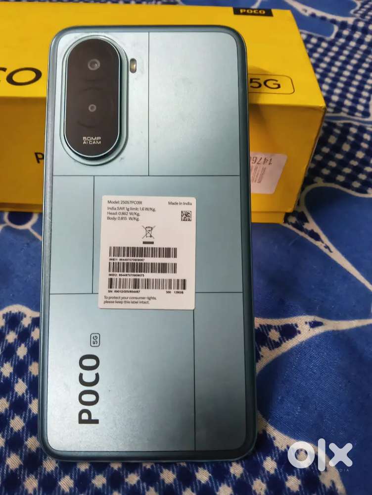 Poco m7 plus 5g 4/128 - Mobile Phones in Azad Nagar, Patna - 1857885716