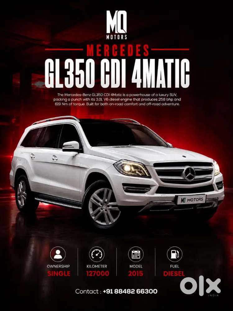 1st Owner 2015 Mercedes Gl350 3.0 Diesel