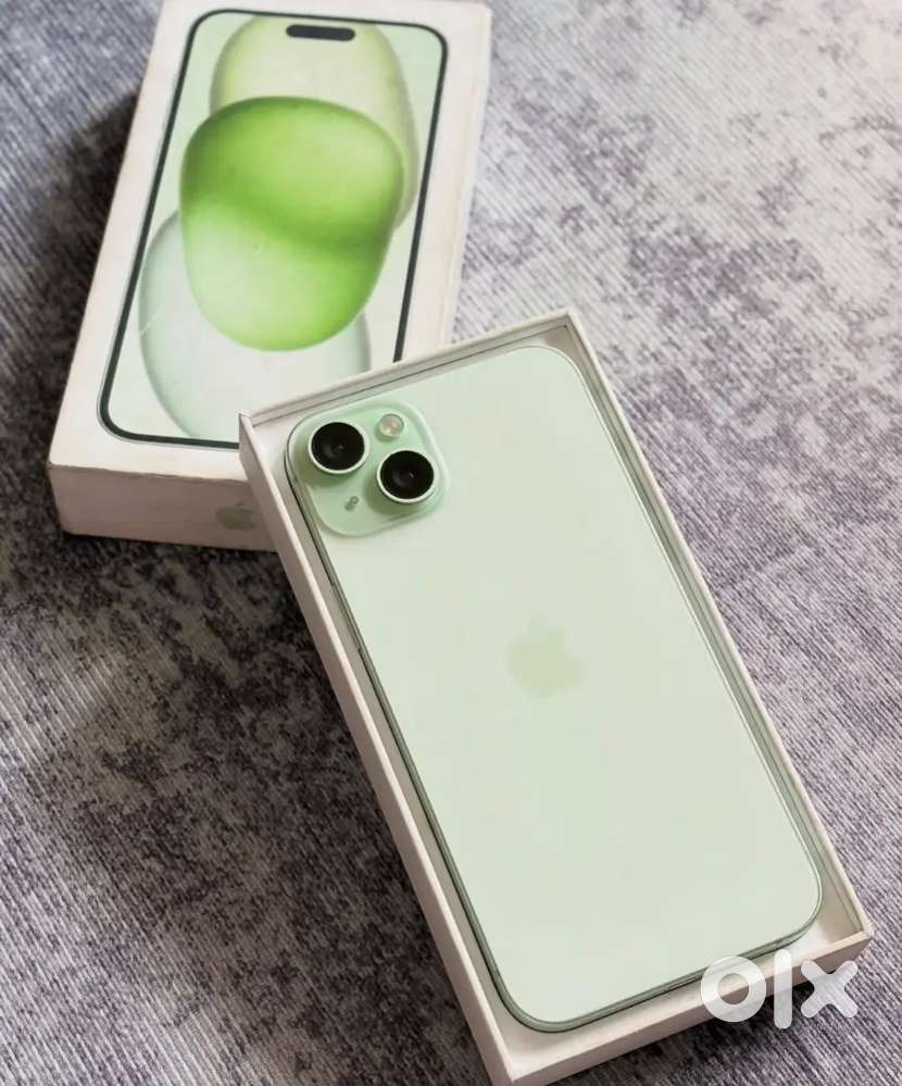 IPhone 15 plus mint-green colour 512gb box & bill also call me..