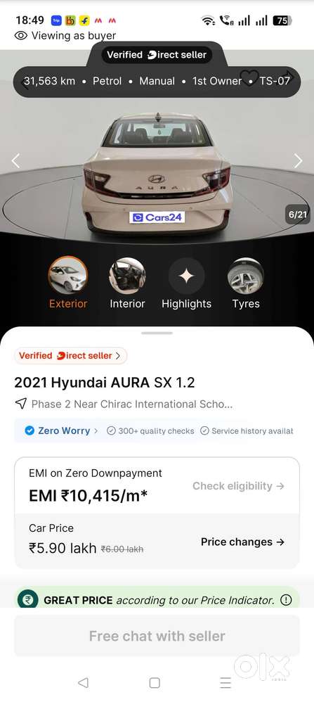 Second Highest Model Sx