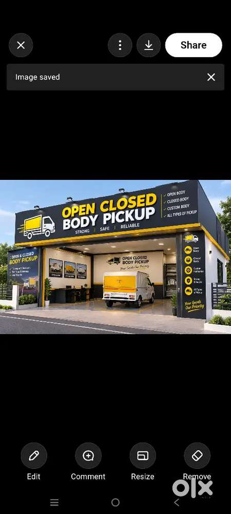 OPEN CLOSE PICKUP