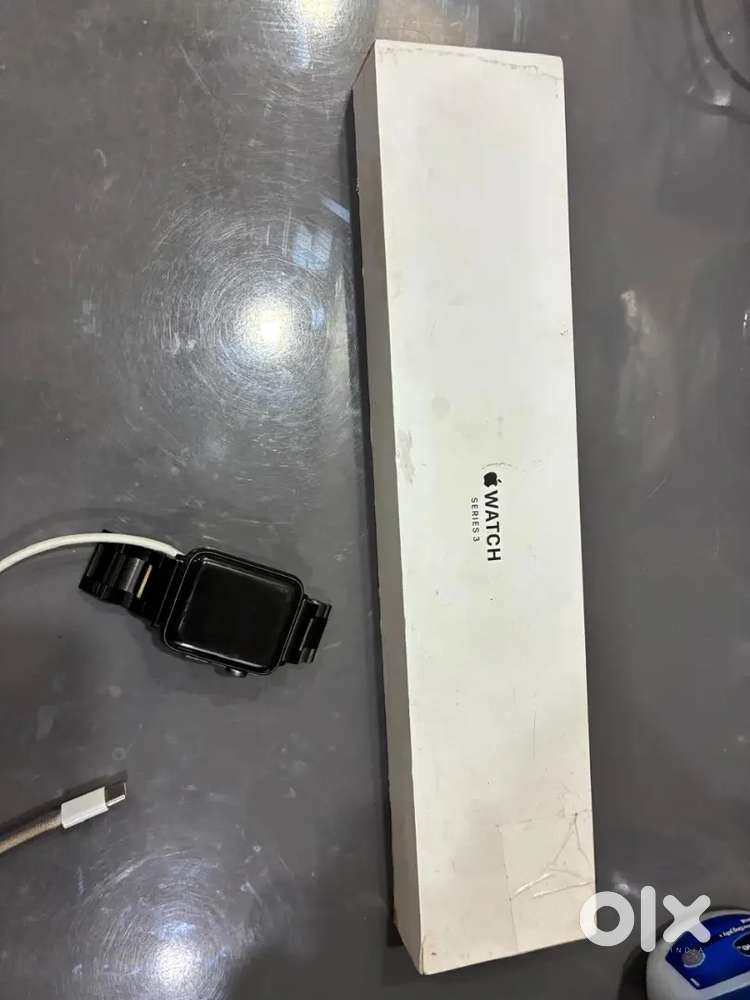 Apple watch series 42mm gps with original charger and box