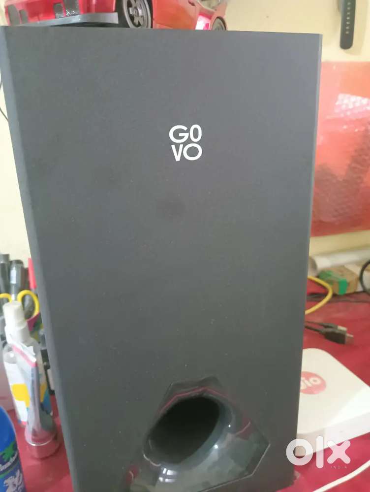 Govo double sub woofer sound bar gosurround 999