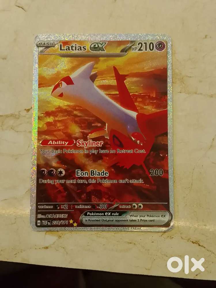 Latias ex card