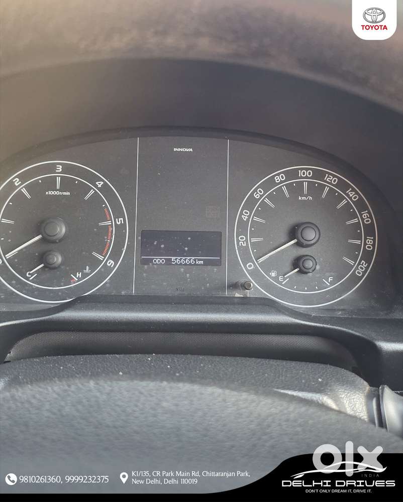 Toyota Innova Crysta 2.4 G Mt, 2022, Diesel