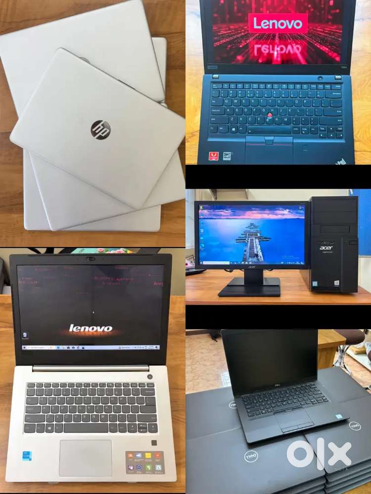 High Quality imported laptop Desktop bulk or Single available with war